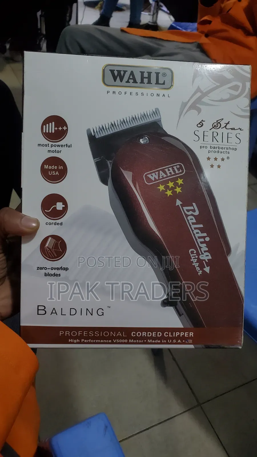 Wahl 5 - Star Series Balding Professional Hair Clipper