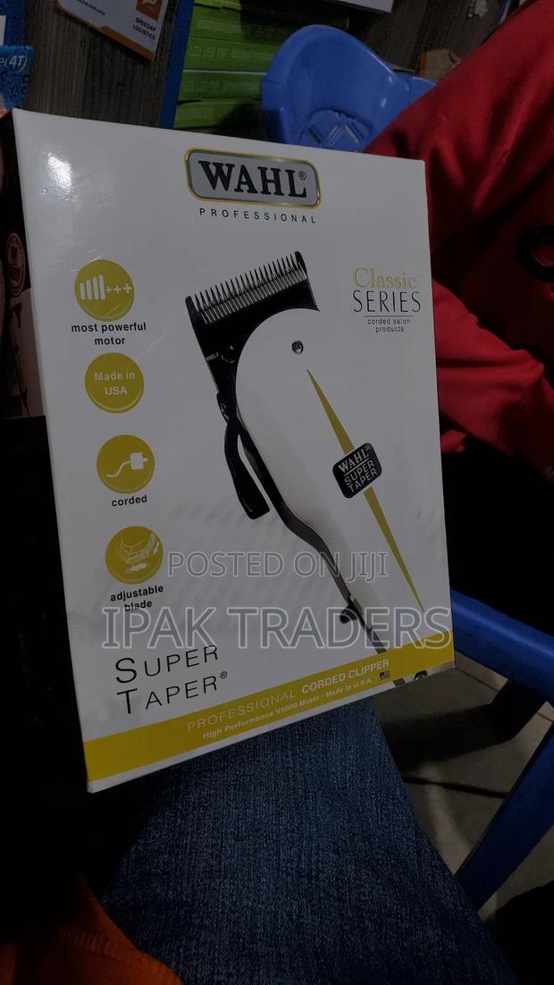 Wahl Professional Coded Super Taper Clipper, Kinyozi Machine - main view