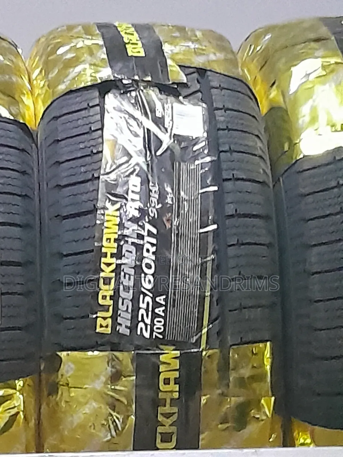 225/60r17 Blackhawk Tyres Brand New