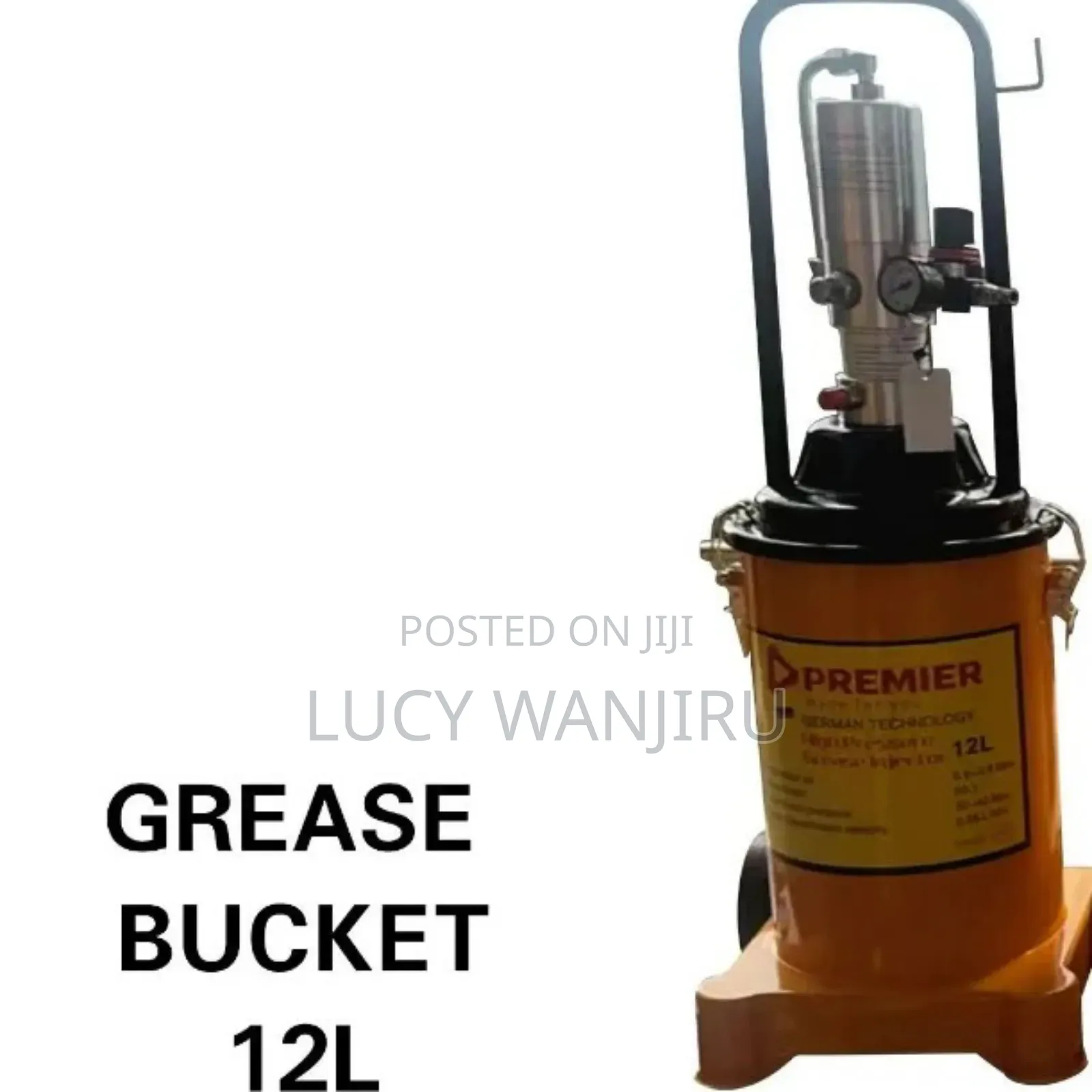 12 Liters Grease Bucket/Grease Bucket