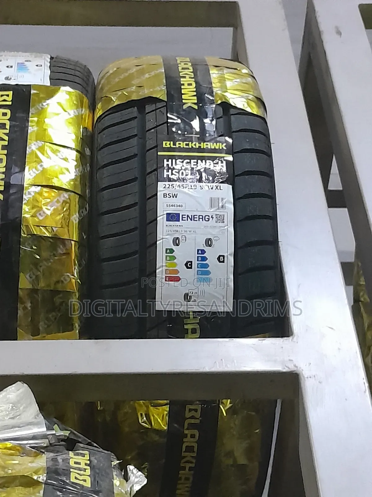 225/45r19 Blackhawk Tyres Brand New