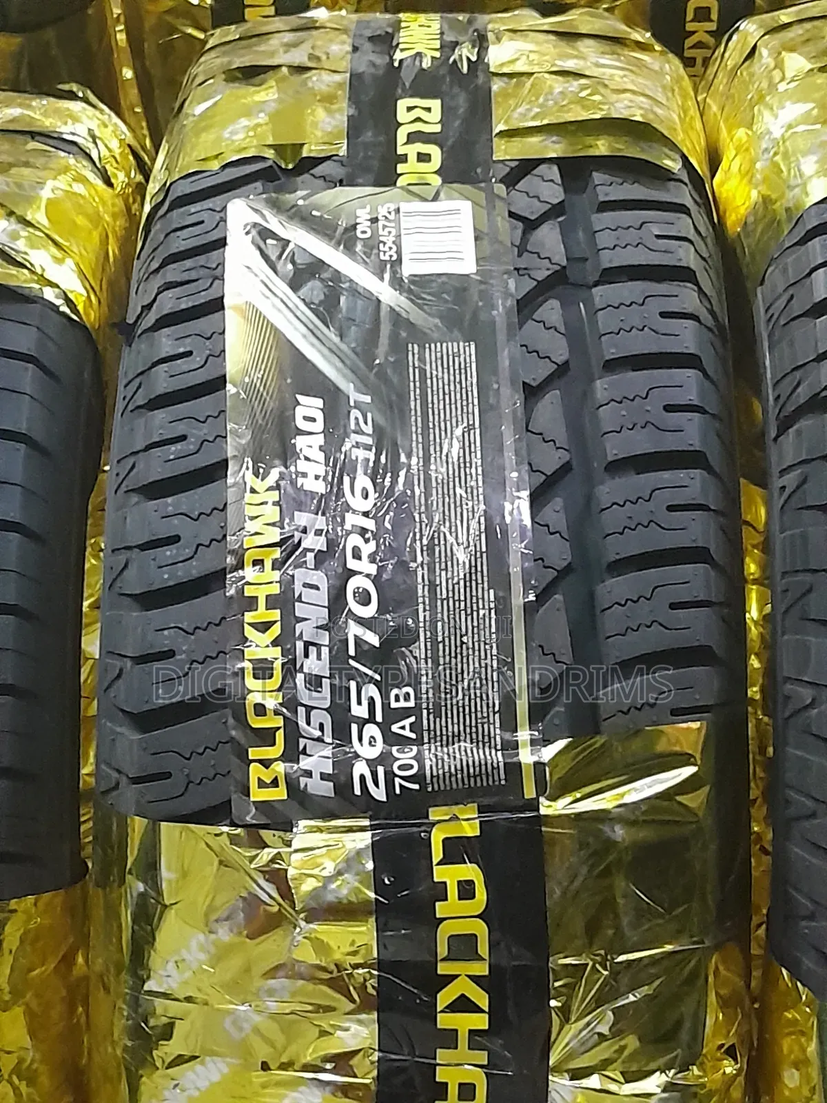 265/70r16 Black Hawk Tyres Brand New