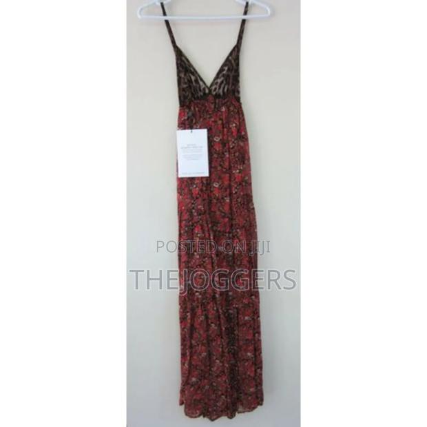 Blu Moon Leopard Floral Multi Color Brown Cami Maxi Dress - thumbnail 5