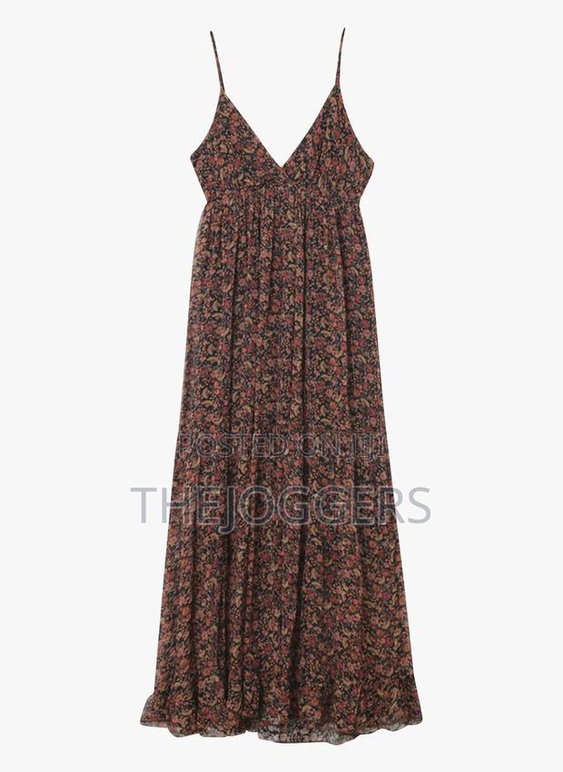 Blu Moon Leopard Floral Multi Color Brown Cami Maxi Dress - thumbnail 11