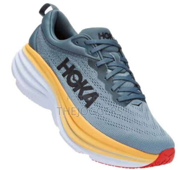Hoka M Bondi 8 Goblin Blue/ Mountain Spring - main view