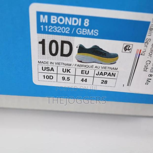 Hoka M Bondi 8 Goblin Blue/ Mountain Spring - thumbnail 7