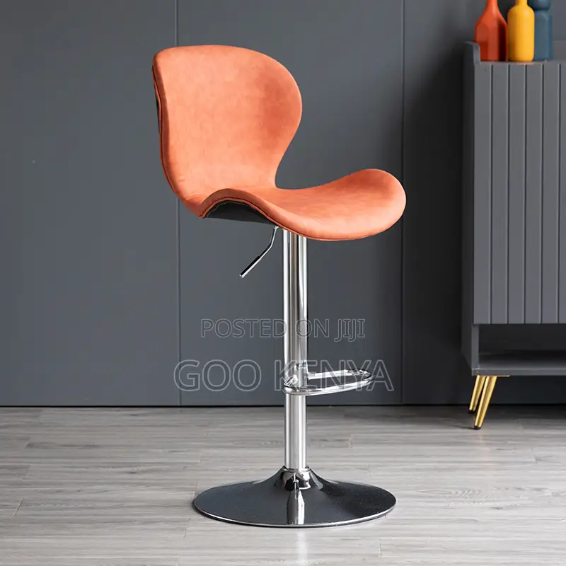 Home Bar Stool; Sturdy Restaurant Bar Stool With Footrest