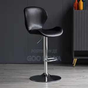 Home Bar Stool; Sturdy Restaurant Bar Stool With Footrest