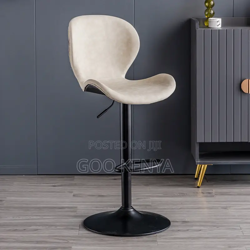 Home Bar Stool; Sturdy Restaurant Bar Stool With Footrest