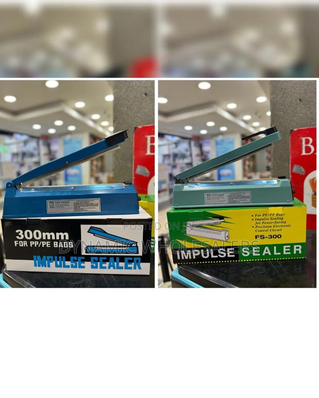 :Electric Plastic and Metallic Heat Sealer Machine 300mm - main view