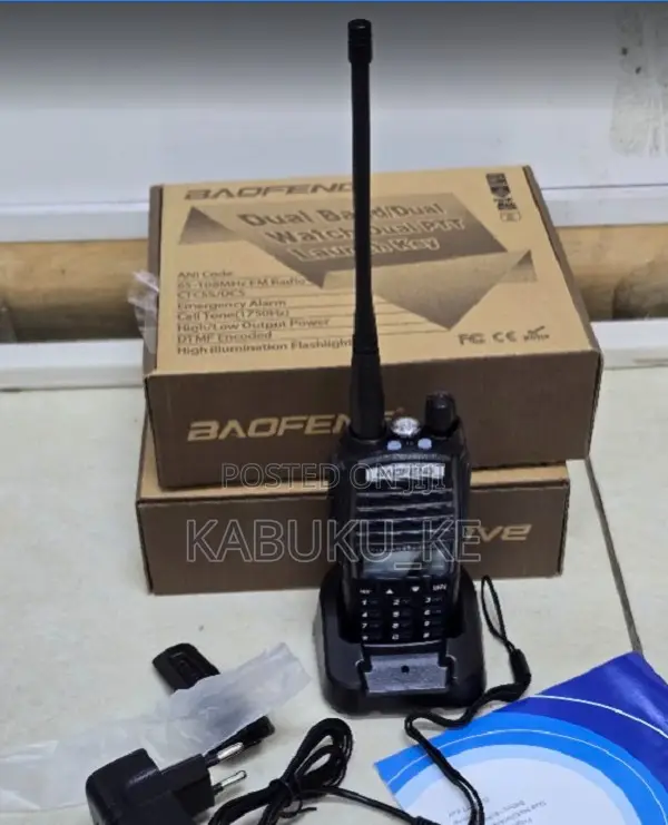 Baofeng Uv-82 Two Way Radio Walkie Talkie – 1 Piece With Earpiece