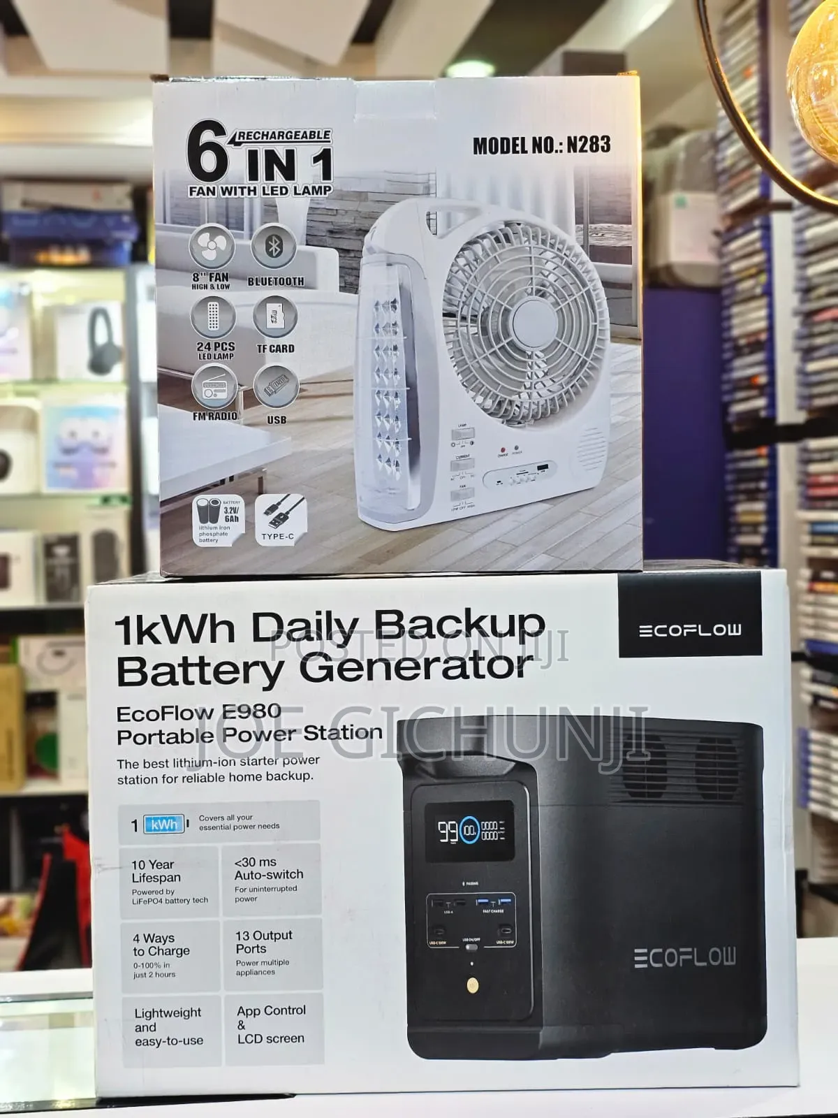 Ecoflow E980 Portable Power Station With Free Gift