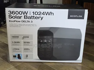 New Ecoflow Delta 3 – Portable Power Station (1024wh, 1800w)