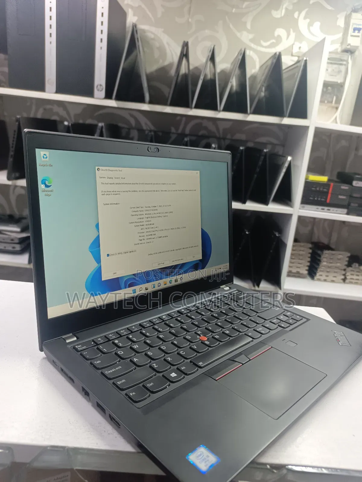 Laptop Lenovo ThinkPad T480s 16GB Intel Core I5 SSD 256GB