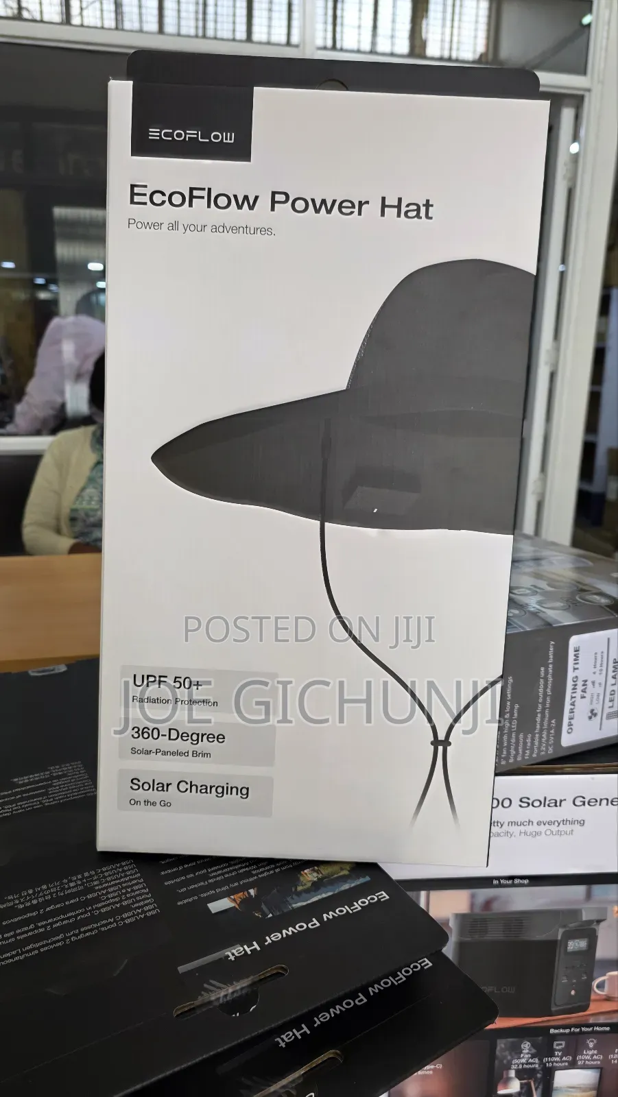 Ecoflow Power Hat Wearable Solar Charger