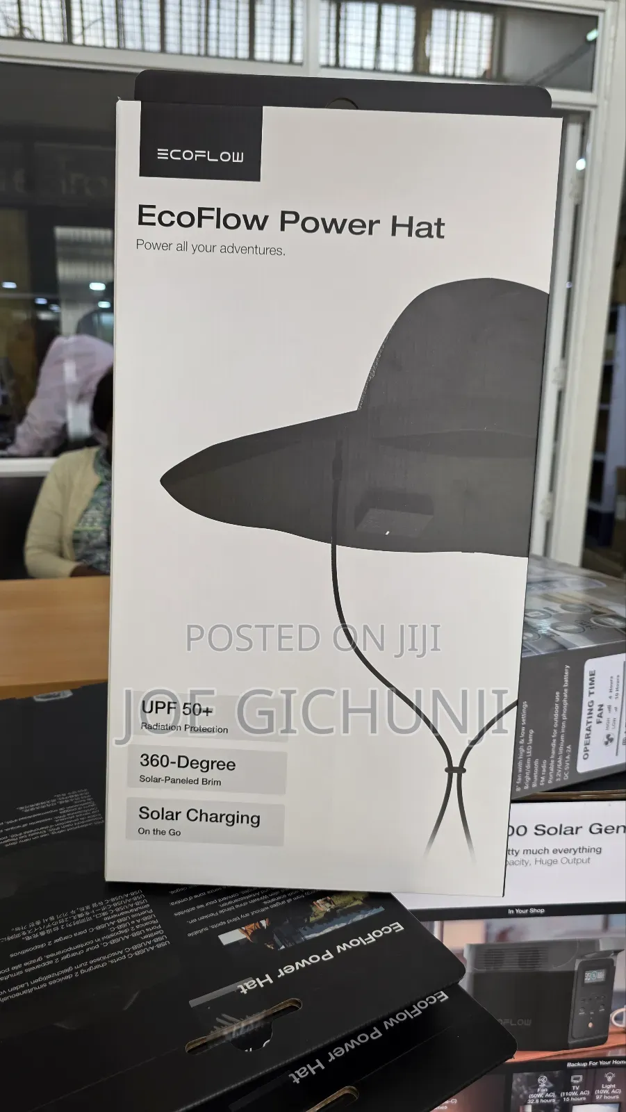 Ecoflow Power Hat Wearable Solar Charger