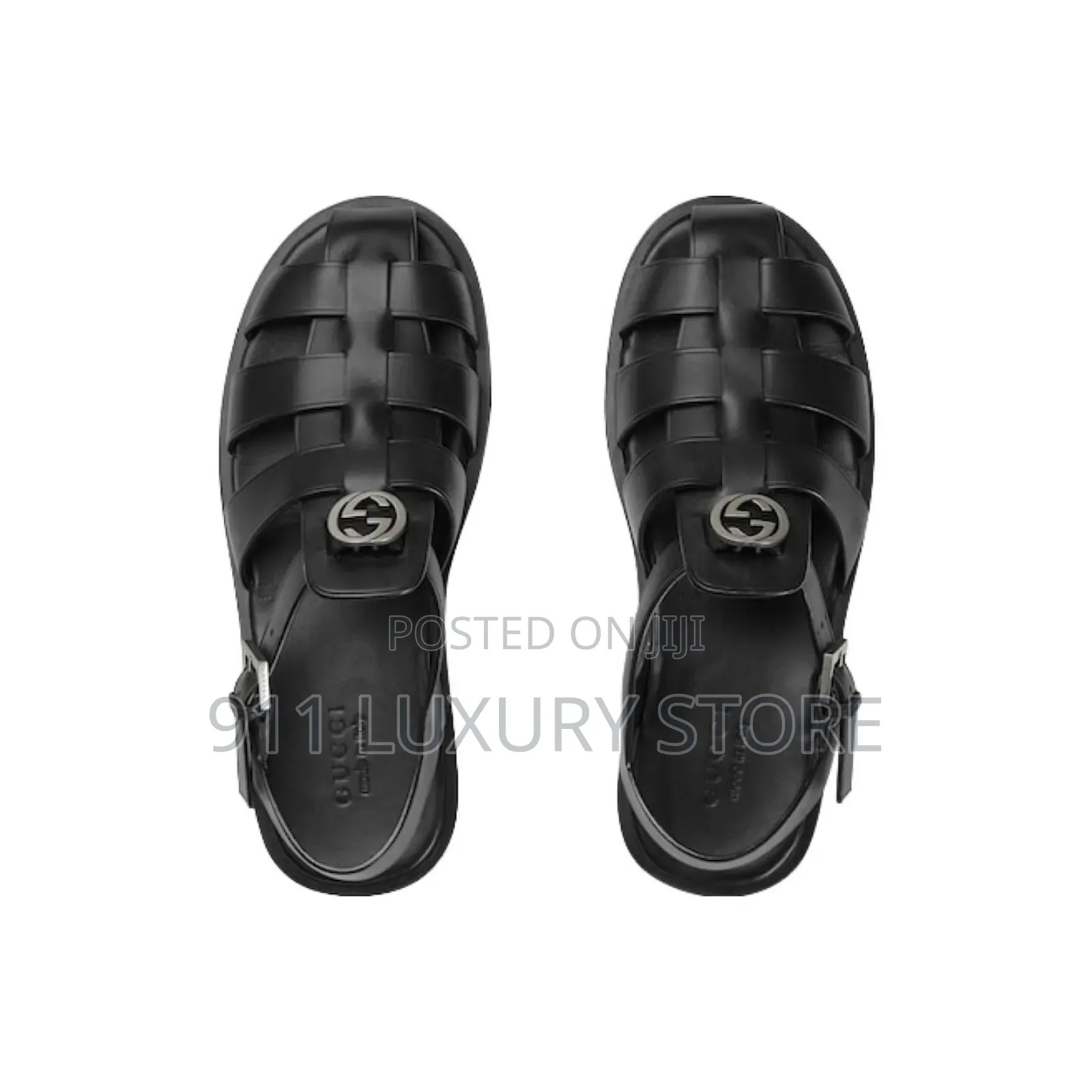 Gucci Rubber Fisherman Sandals