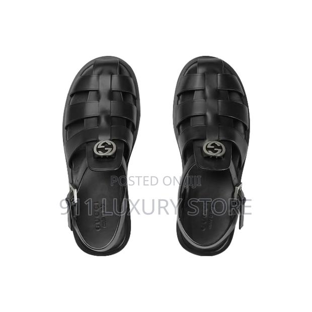 Gucci Rubber Fisherman Sandals - thumbnail 3