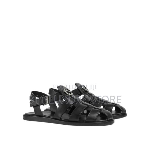 Gucci Rubber Fisherman Sandals - thumbnail 4