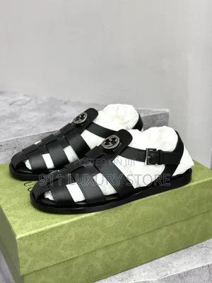 Gucci Rubber Fisherman Sandals