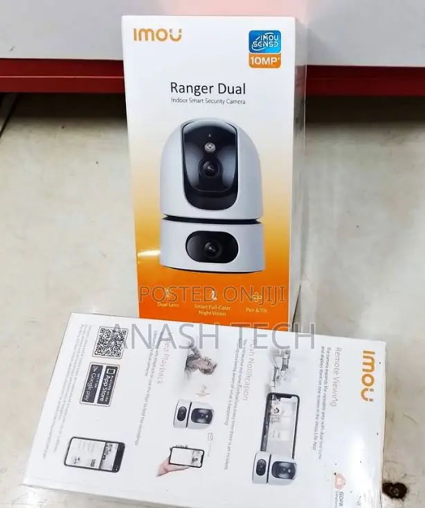 Imou Ranger Dual Lens Indoor Wifi Smart Security Nanny Camera 10mp,