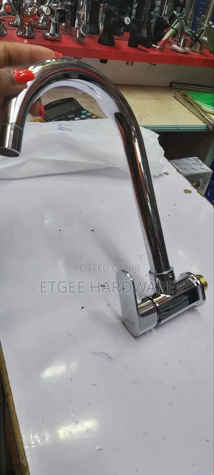 Kitchen Tap Wall Lever Li