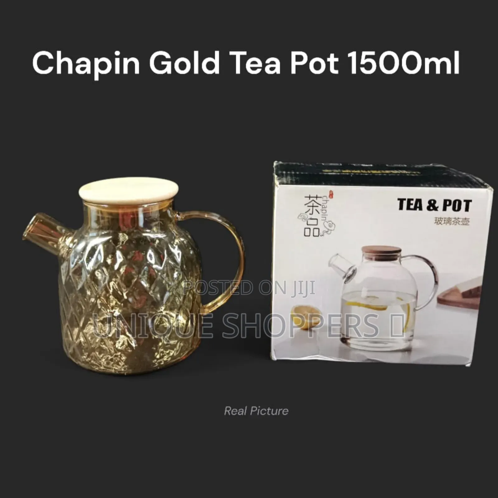 Premium Borosilicate Glass Cold Tea Pot Kettle – 1500ml**