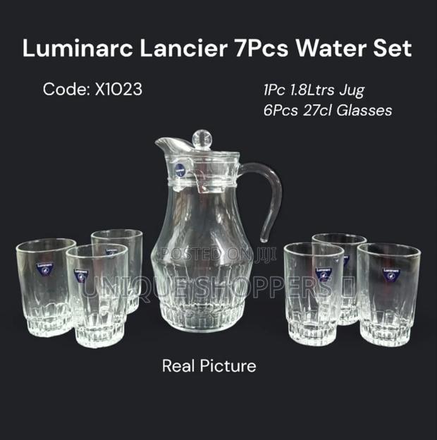 Code: X1023 Luminarc Lancier 7pcs Water Set