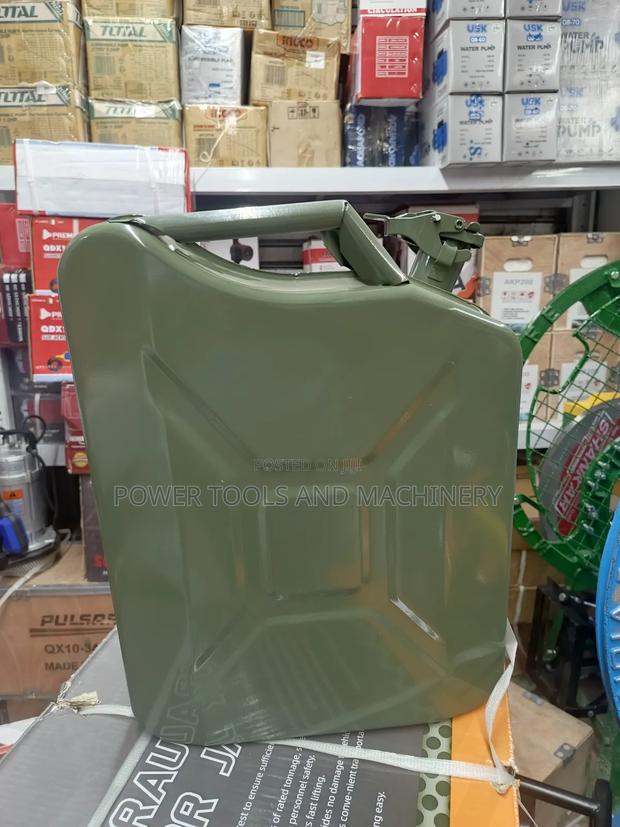 20ltrs Metallic Fuel Jerican - main view