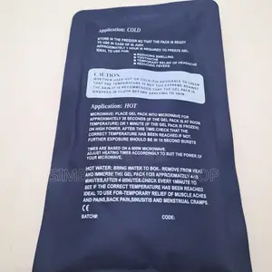 Reusable Hot Cold Gel Pack for Pain Relief Therapy Microwave Freezer