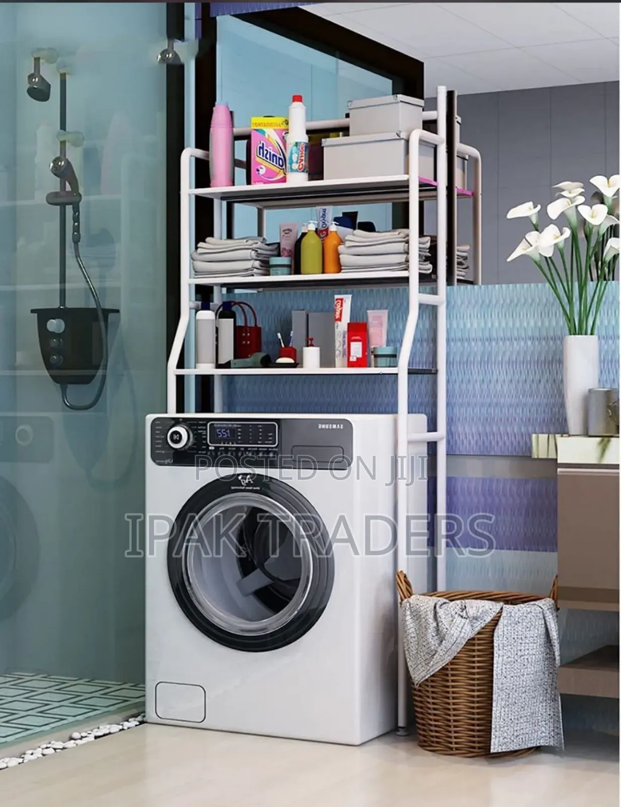 Over the Washing Machine Rack