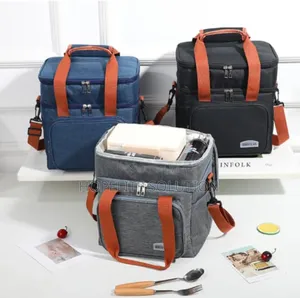 2 Layer Insulated Lunch Bag