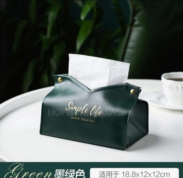 Simple Life Leather Serviette Holder - main view