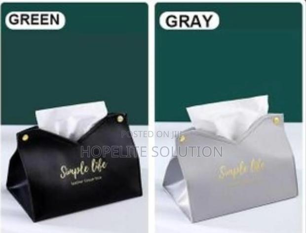 Simple Life Leather Serviette Holder - thumbnail 3