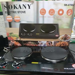 Sokany Double Induction Cooker - main view