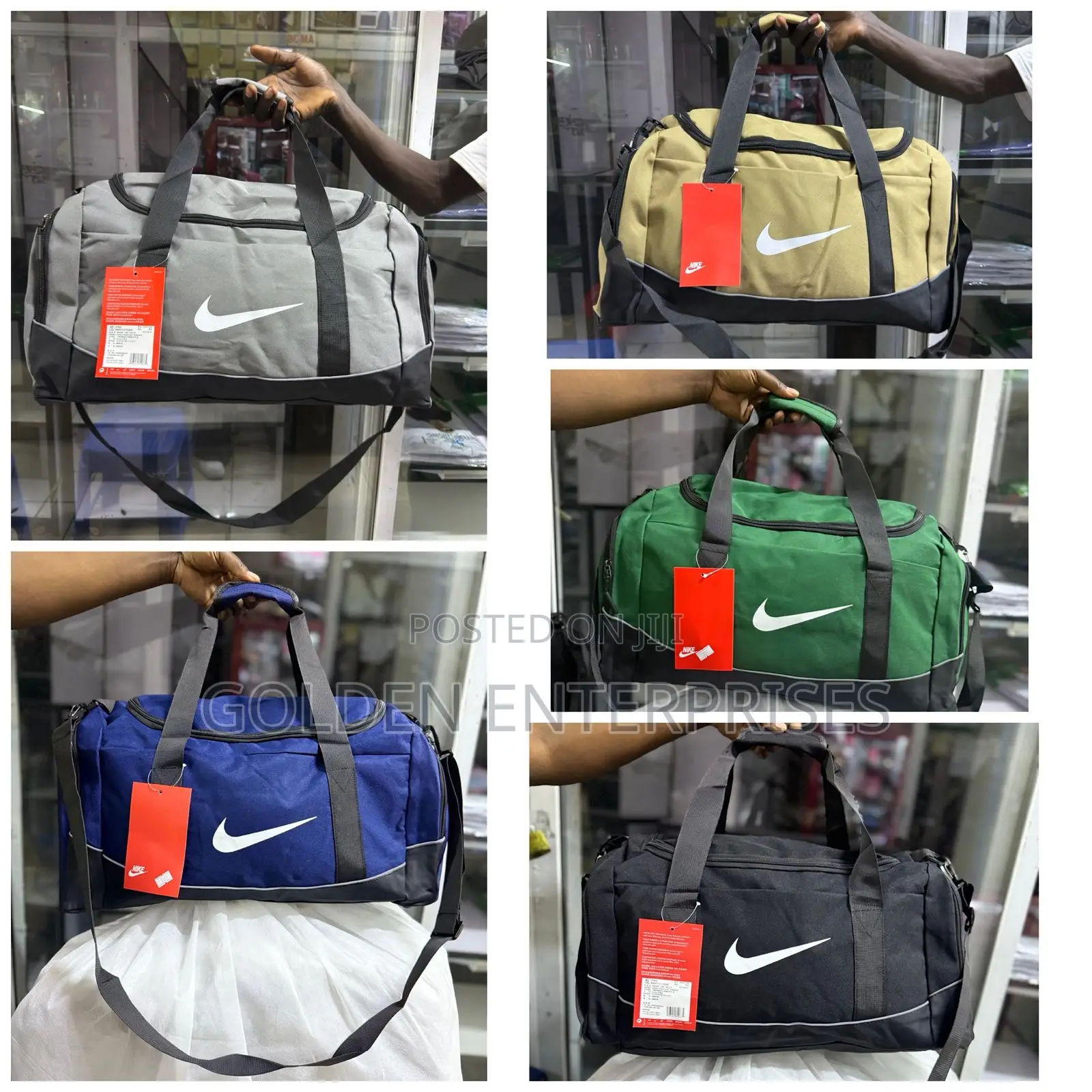 Multipurpose Nike Gym/Duffle/Travel Bag With Shoe Compartment