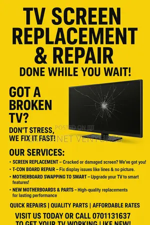 Tv Screen Replacement