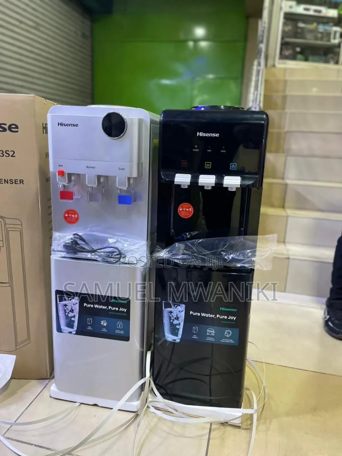Hisense Water Dispenser Black Hot, Normal Cold With Compressor