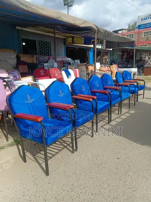 Church Branded Chairs With Wooden Armest