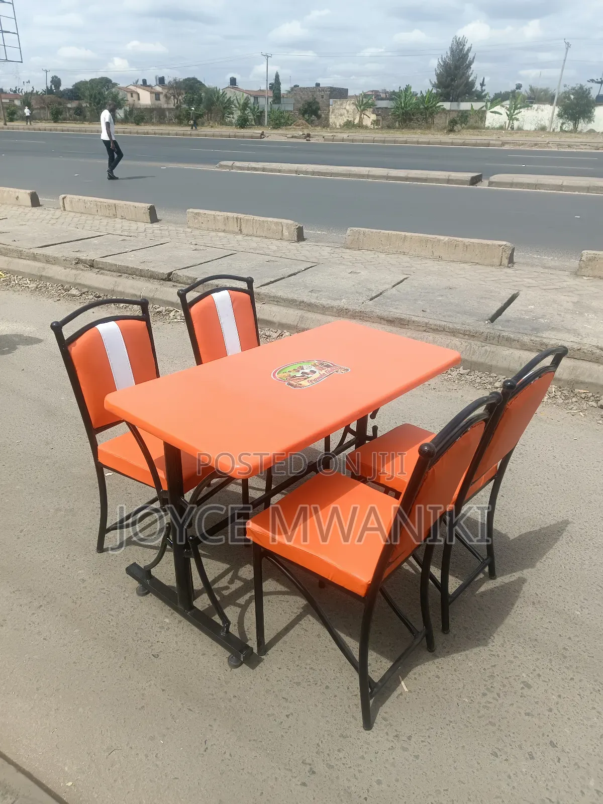 Restaurant or Hotel Set, Orange Colour 