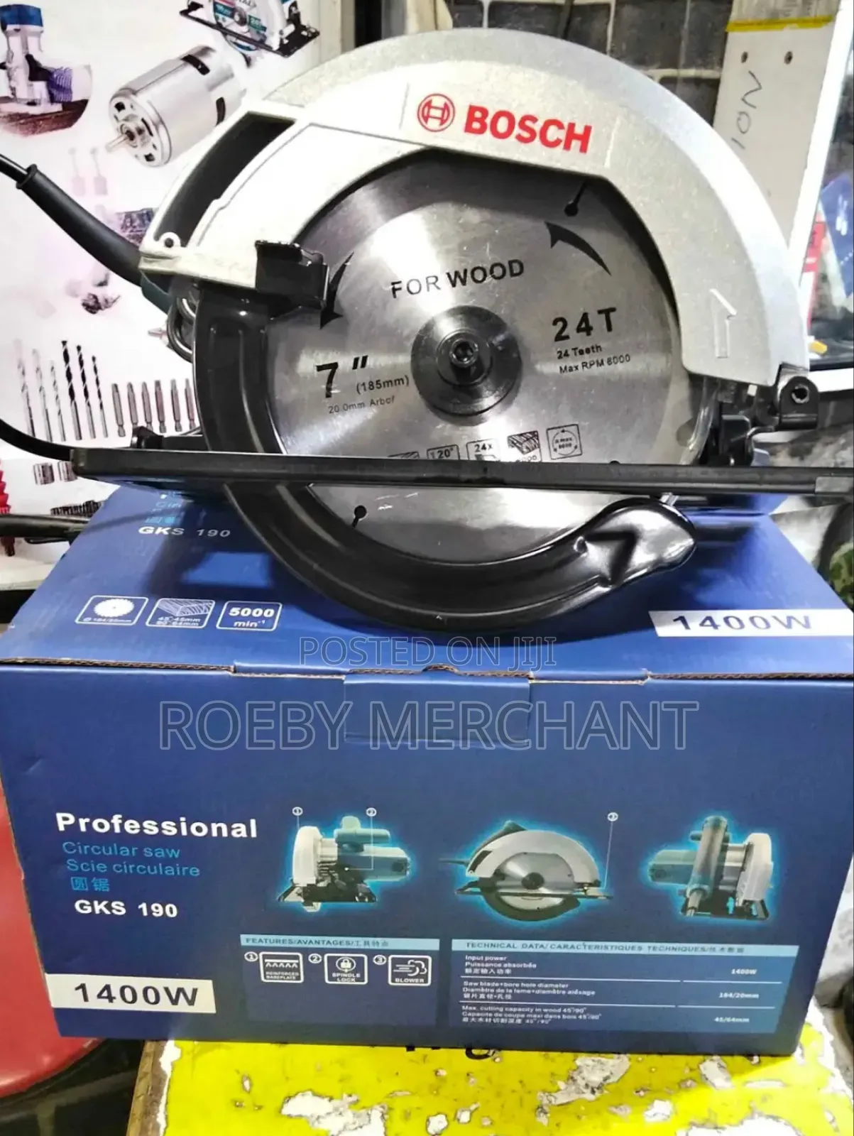 Electric Circular Saw Machine/Bosch Circular Saw 7 Inches