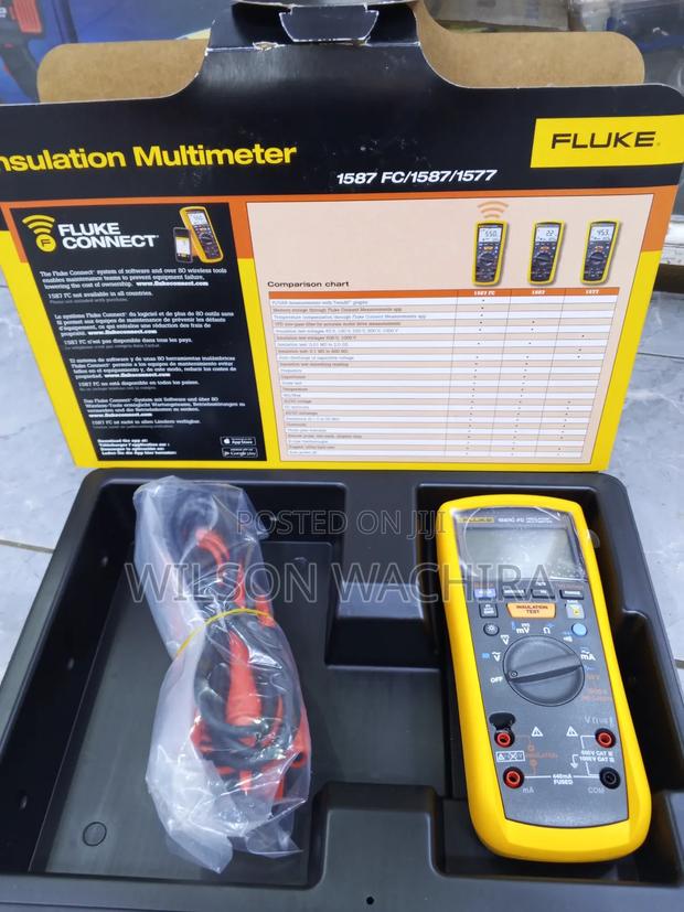 Insulation Resistant Fluke Multi-Meters. 1587fc - main view