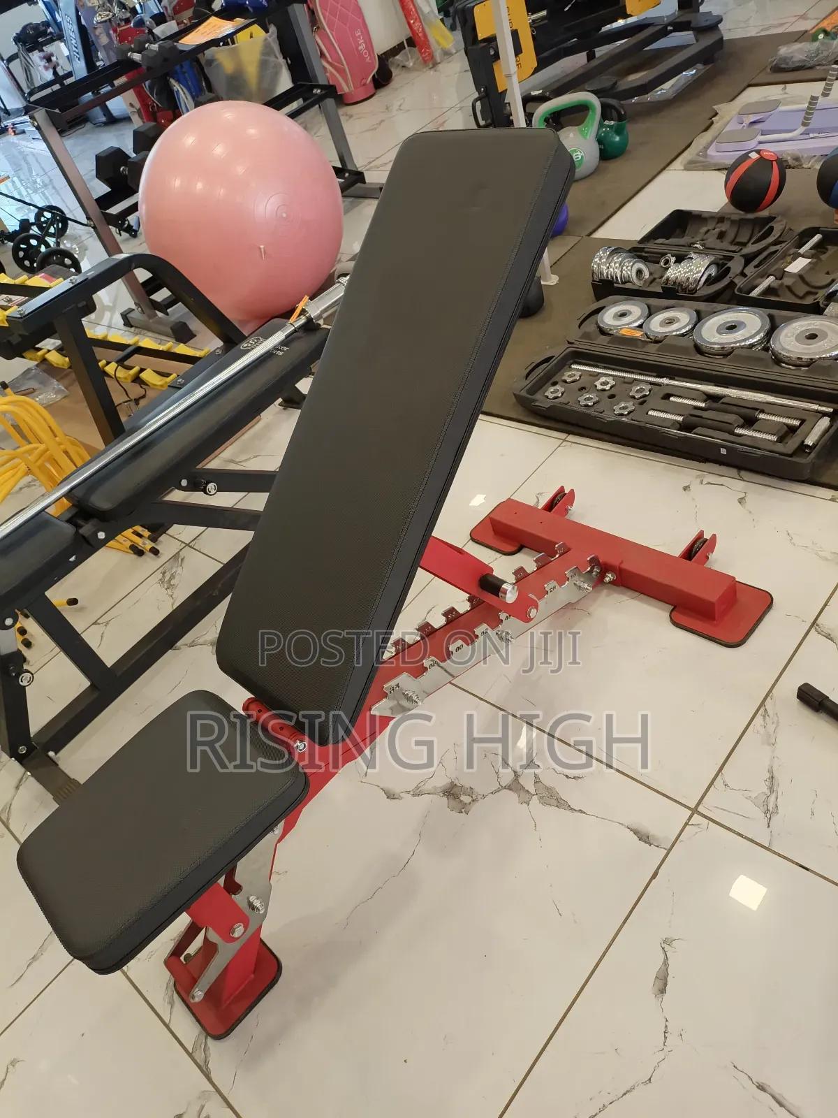 Heavy Duty Adjustable Gym Bench.