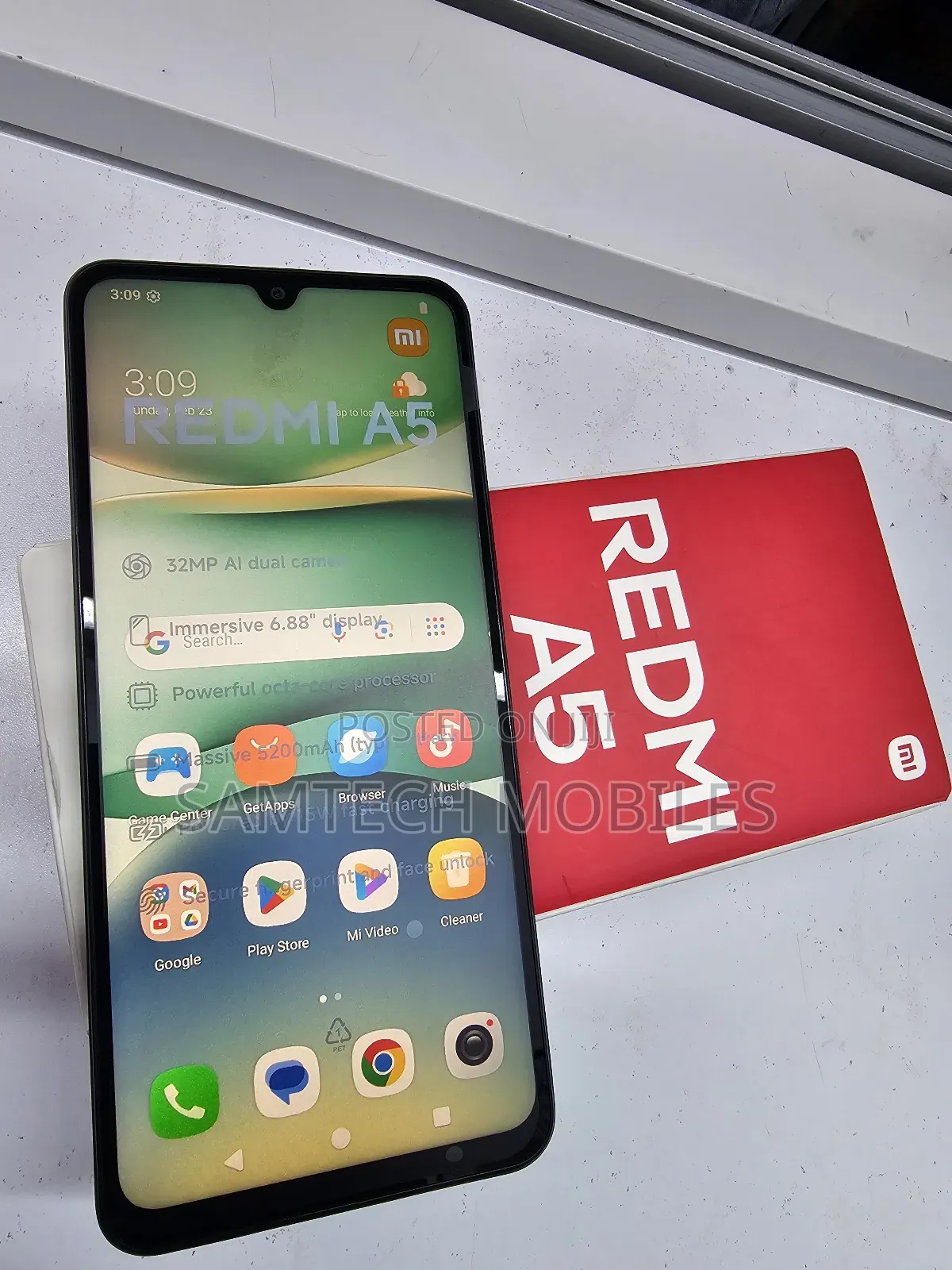 New Xiaomi Redmi A5 4G 64 GB Black