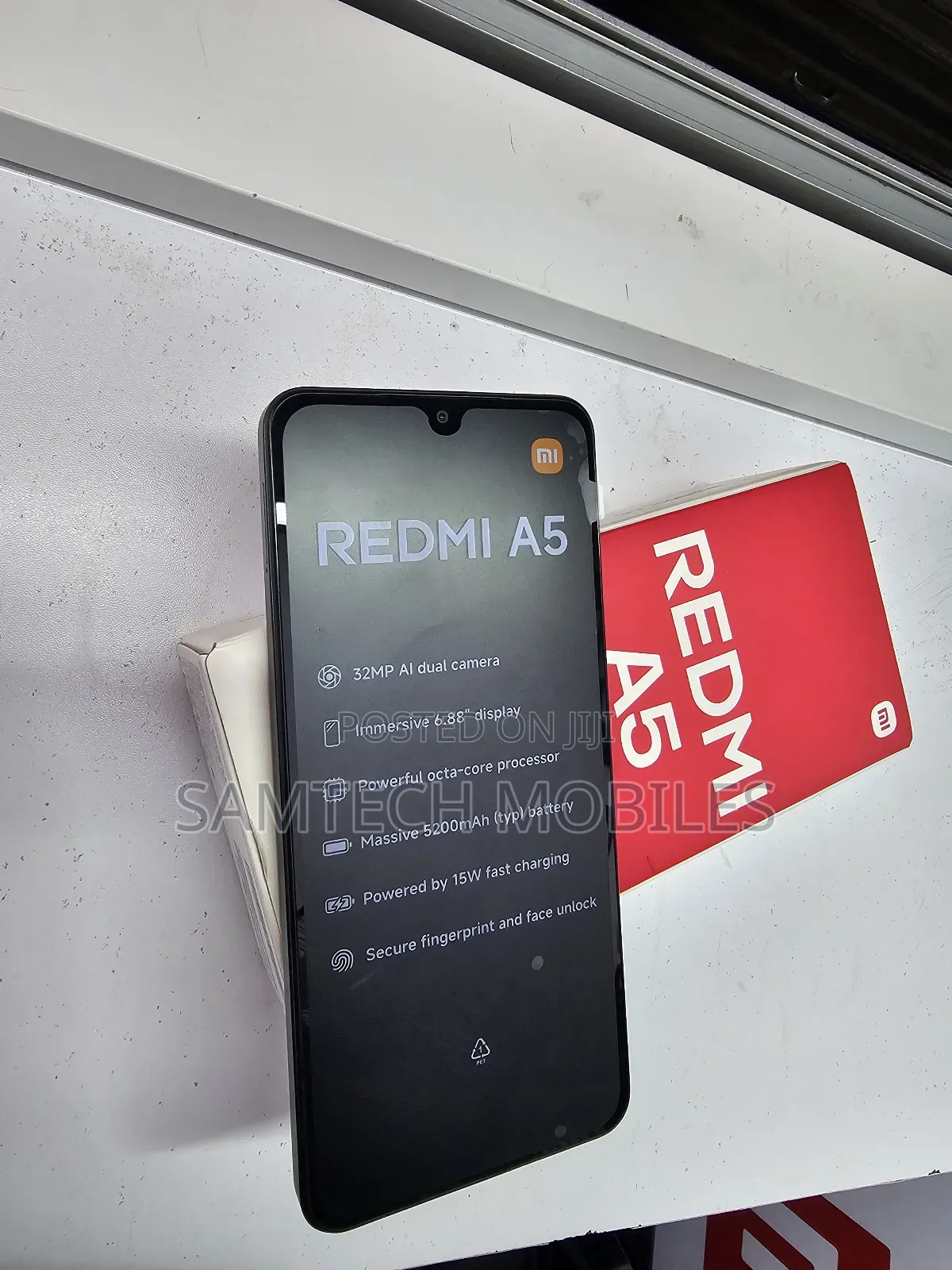 New Xiaomi Redmi A5 4G 64 GB Black