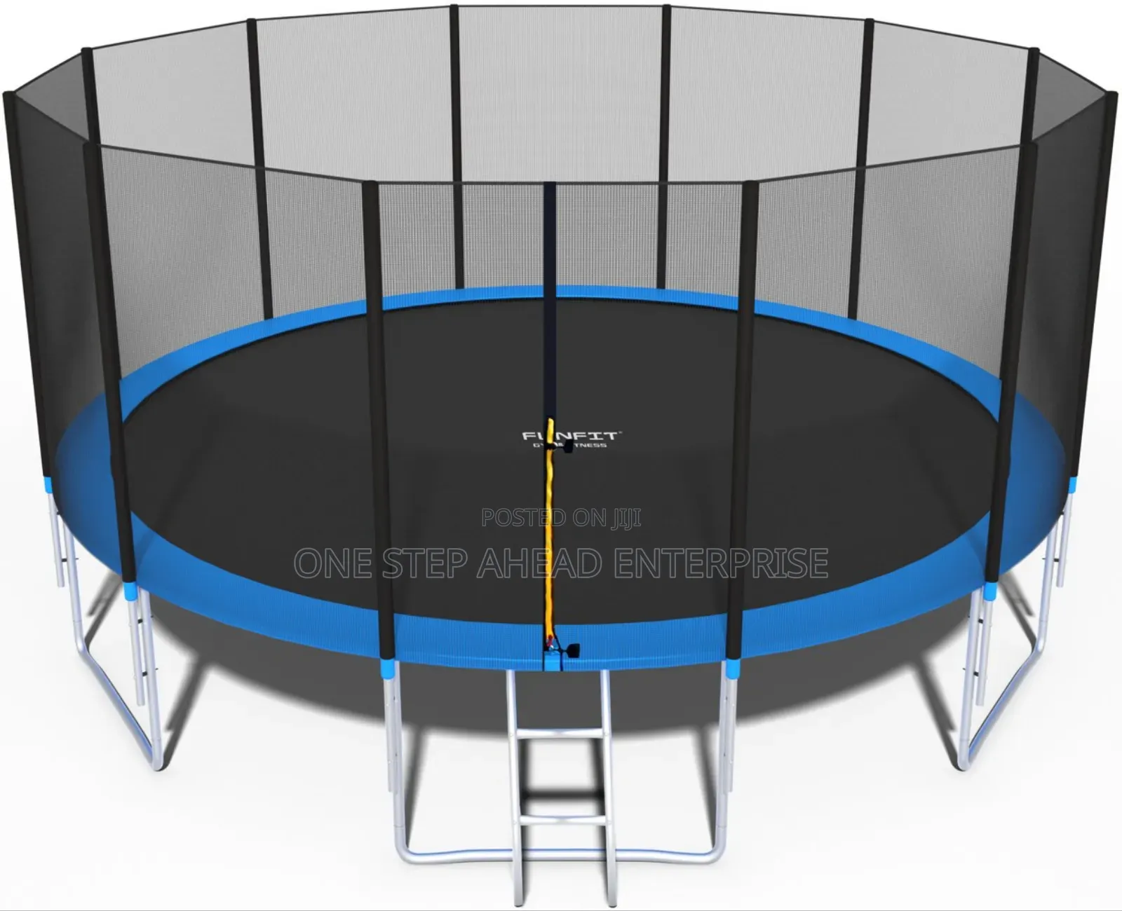 12ft Durable Trampoline 600kg Weight Load Brandnew