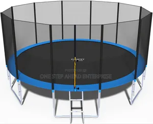 12ft Durable Trampoline 600kg Weight Load Brandnew