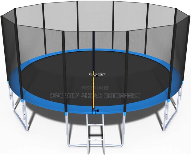 12ft Durable Trampoline 600kg Weight Load Brandnew - main view