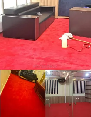 Stylish Plush Wall to Wall Office Carpet Fade and Stain Resistant