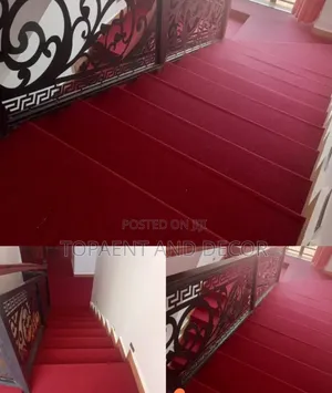 Cozy Stairs Floor Wall to Wall Carpet for Home Redecoration
